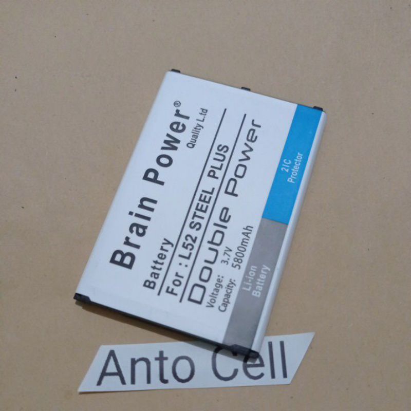 Baterai batre SPC L52 steel+ L52 pro L52 steel plus double power