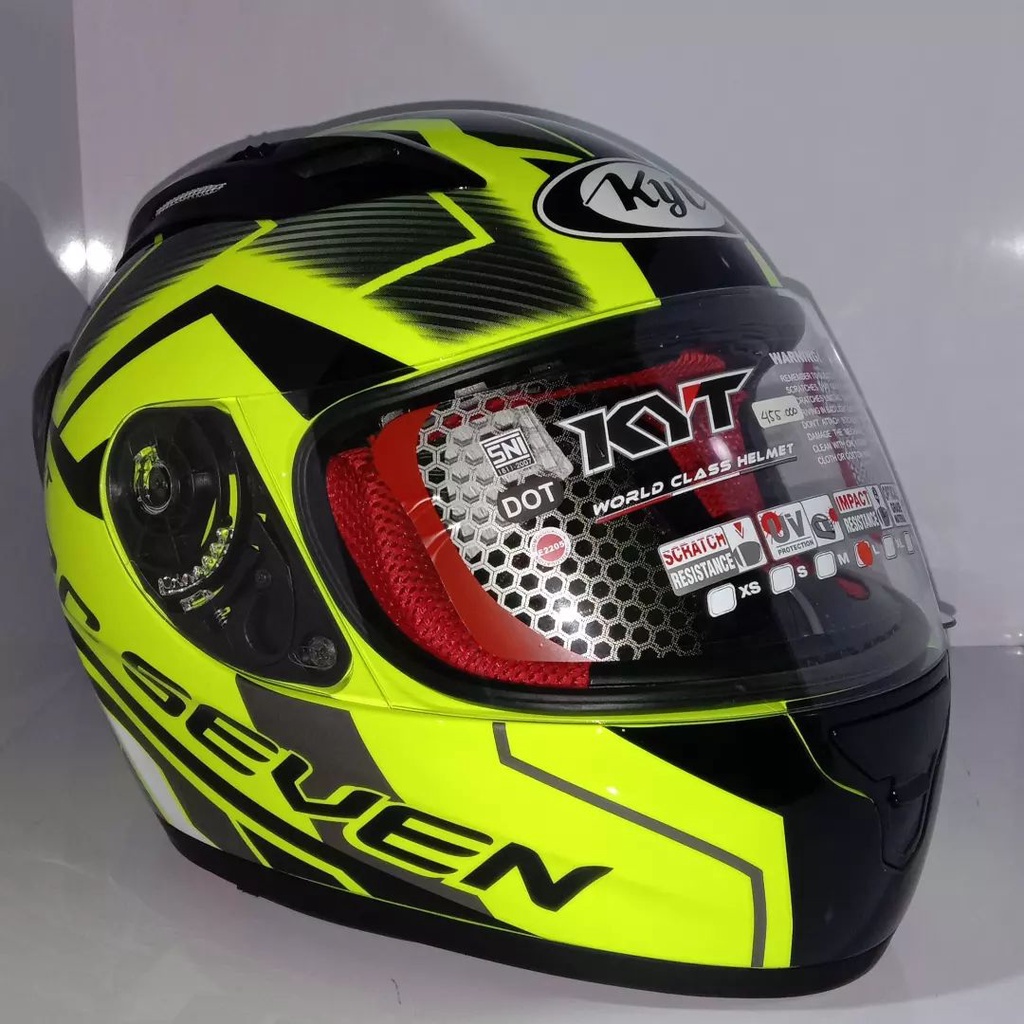 HELM KYT RC 7 FULL FACE MOTIF  KYT RC SEVEN