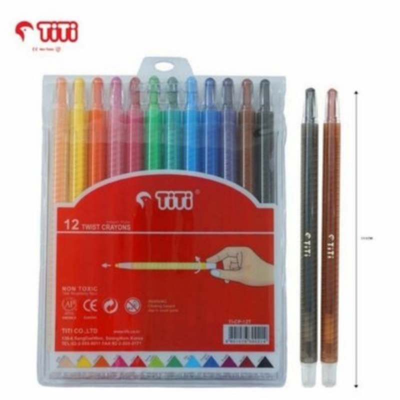 

KRAYON PUTAR PANJANG/PENDEK TWIST CRAYON JOYKO TWCR
