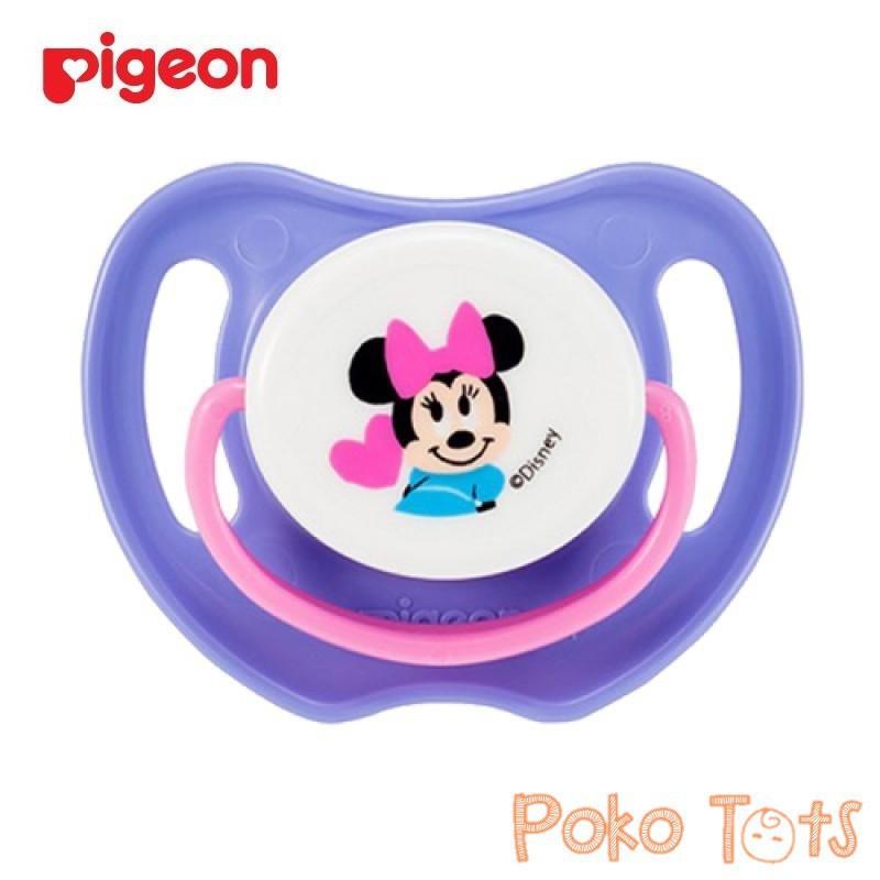 Pigeon Pacifier M 3m+ Import Soother Mickey dan Minnie WHS