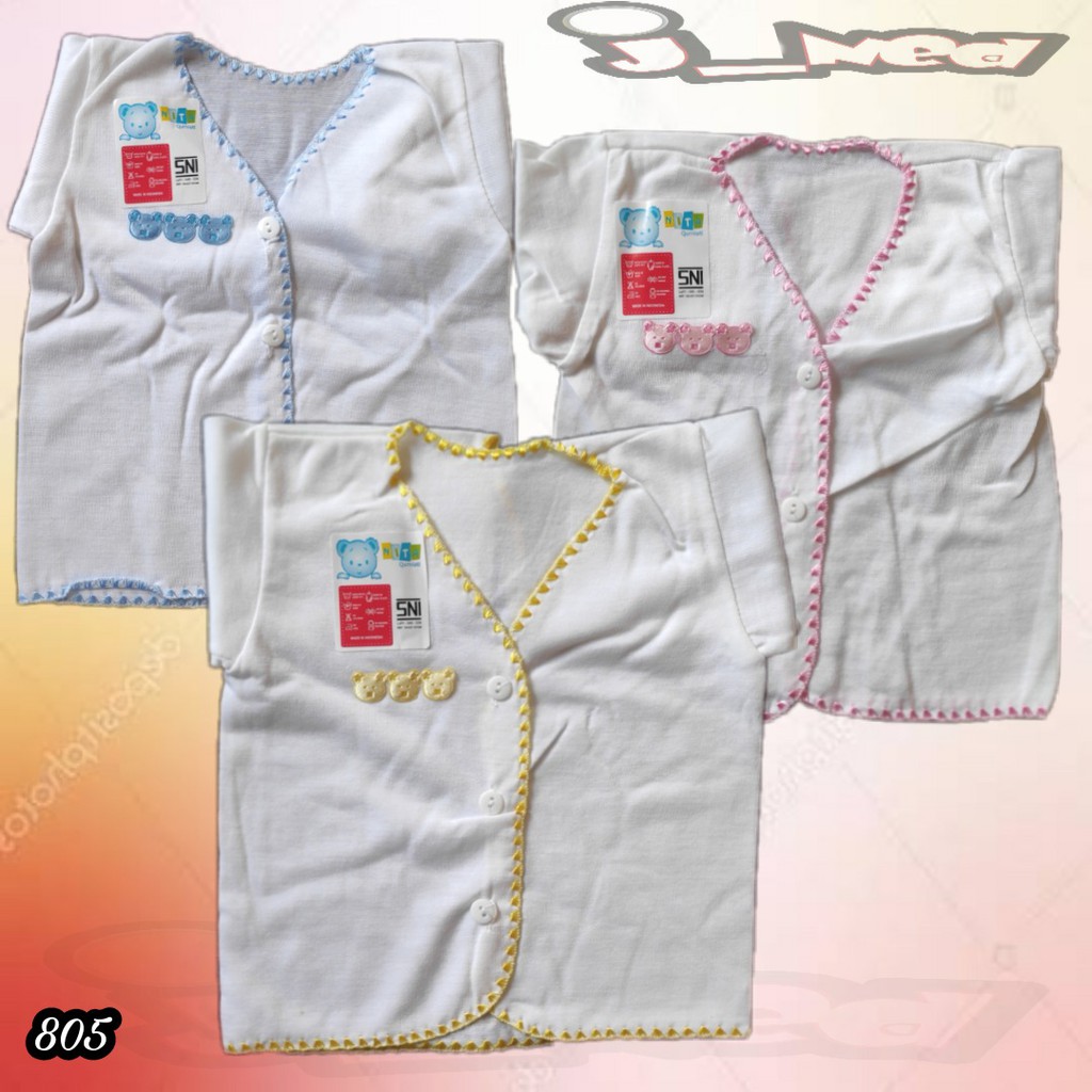 J805 Baju Kaos Baby NITA QURNITA YT 01 Lengan Pendek  Lengan Panjang Tanpa lengan