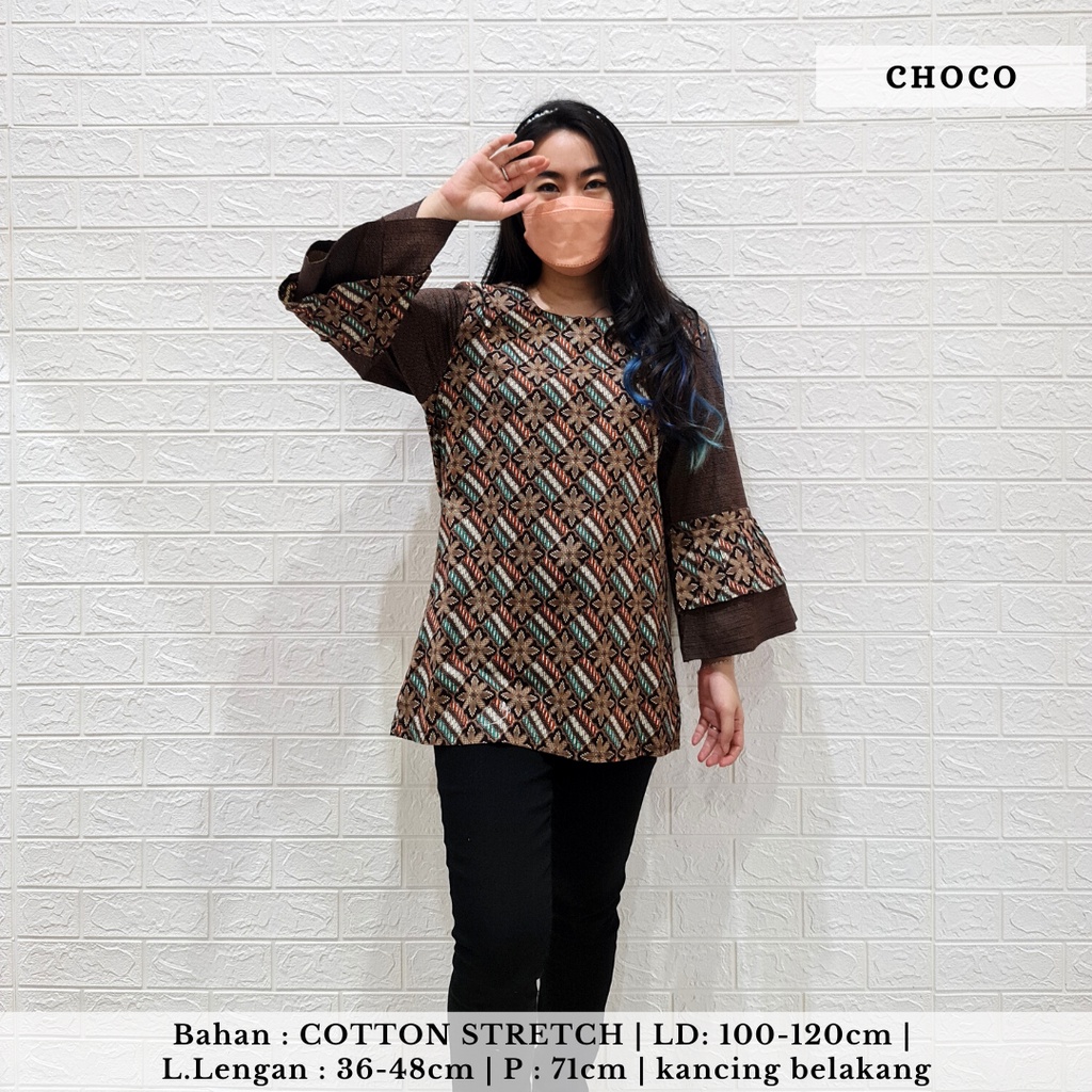 626 august batik blouse