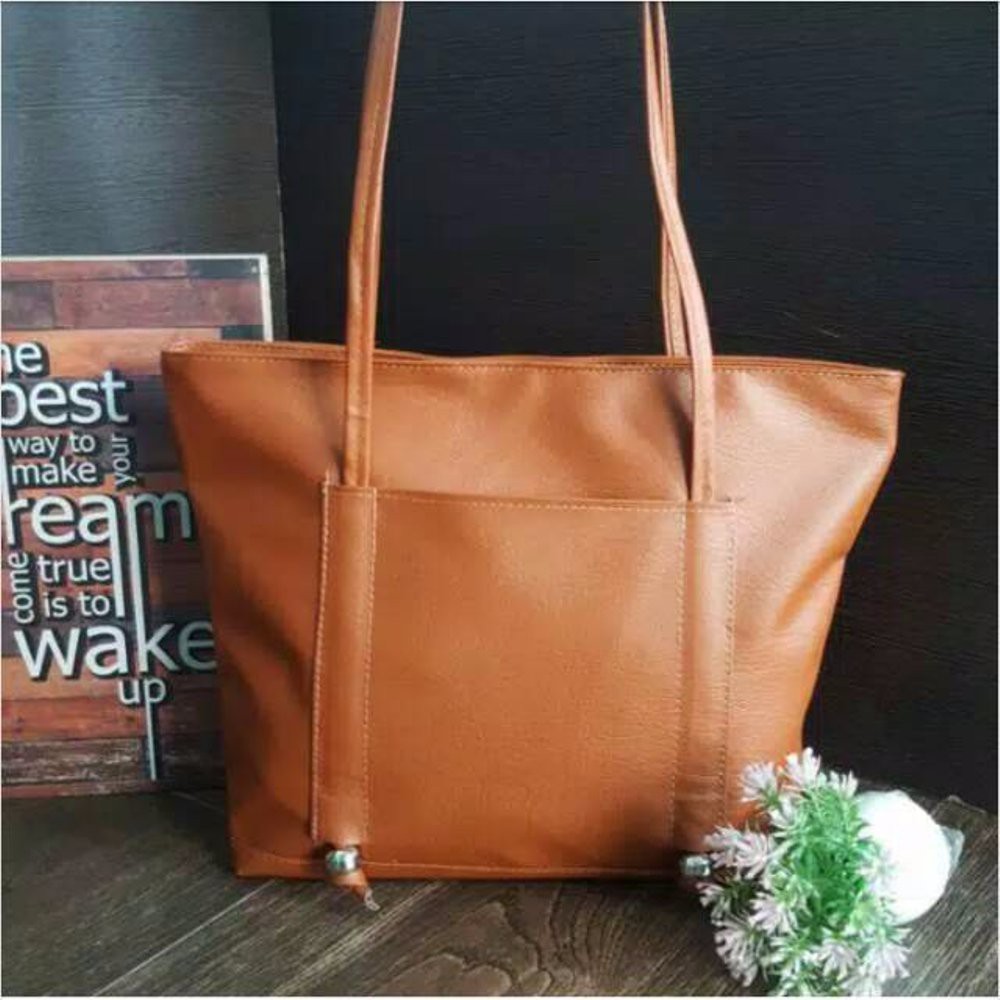 ✅ Tote Bag Saku Polos On Stock Tas Wania Murah