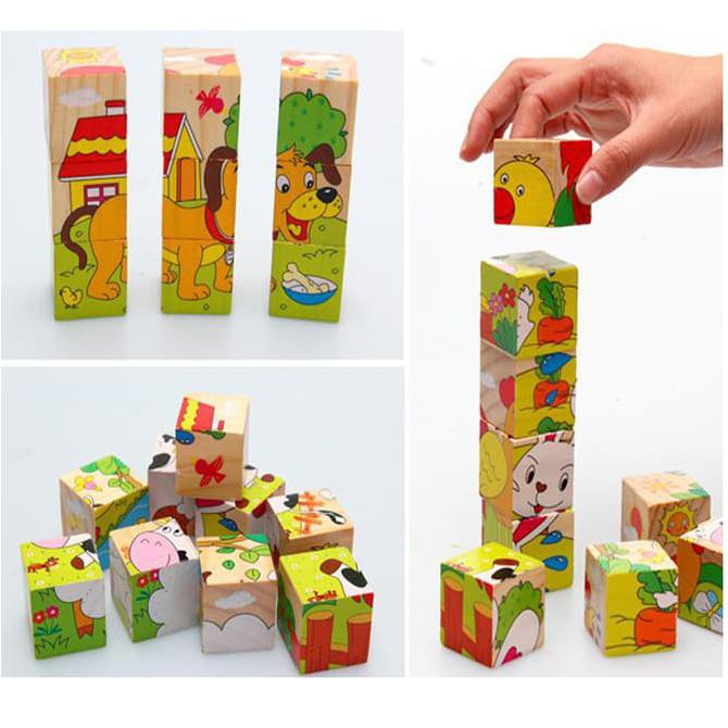 

14.84Ftgrdujh- Mainan Edukasi Puzzle 6 In 1 Binatang Peliharaan -Toko-Boneka.