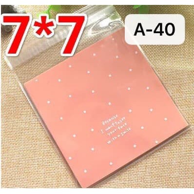 

bungkus kue cake permen kado COOKIES BAG / PLASTIK COOKIES 7x10 A-40