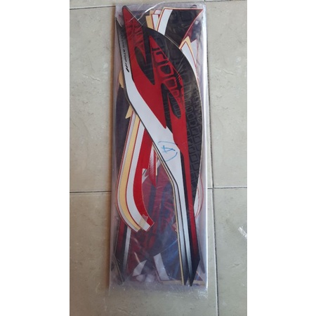 STIKER STRIPING LES BODY MOTOR HONDA SCOOPY SPORTY 2019 2020  BAHAN ORIGINAL