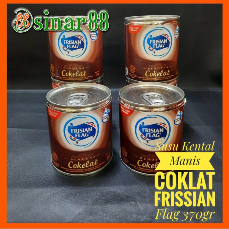

Susu Kental Manis Frisian Flag "Coklat" 370gr