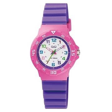 SALE Jam Tangan Anak Lucu Rubber Colorful Analog Original Q&amp;Q QNQ QQ VR19 VR19J Series