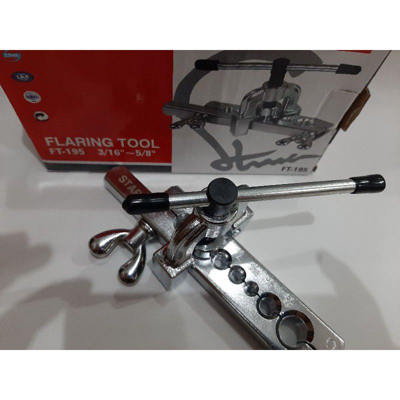 Flaring Tool Starmec FT-195 Pemekar pipa Ac 3/16&quot; ~5/8&quot;