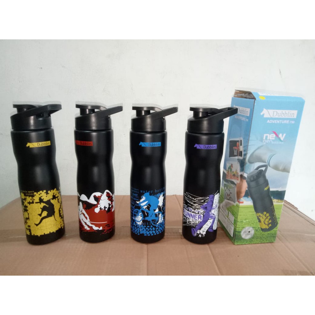 Termos Dubblin Adventure Botol Sport 750ml Stainless Steel / Tumblr Termos Air Single WALL no VACCUM