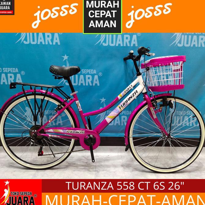 Sepeda Turanza 558 Ct 6S Citybike 26