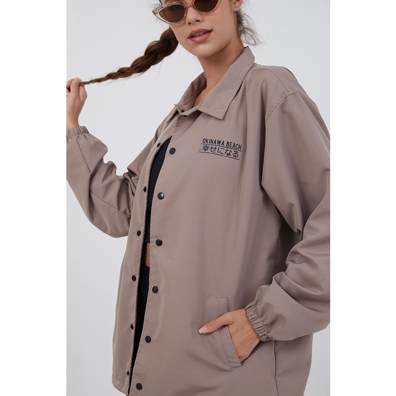 Berrybenka Street - Outer Jaket Wanita Coach Okinawa Beach-3