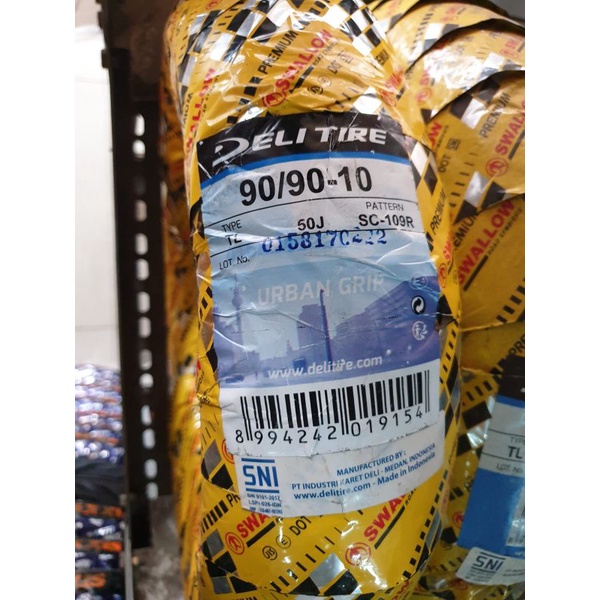 Ban Vespa Swallow 90/90 Ring 10 Tubeless