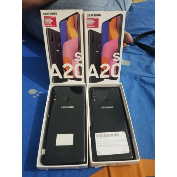 SAMSUNG A20S 3/32GB ex GARANSI RESMI SEIN DUAL SIM FULLSET MULUS NO MINUS