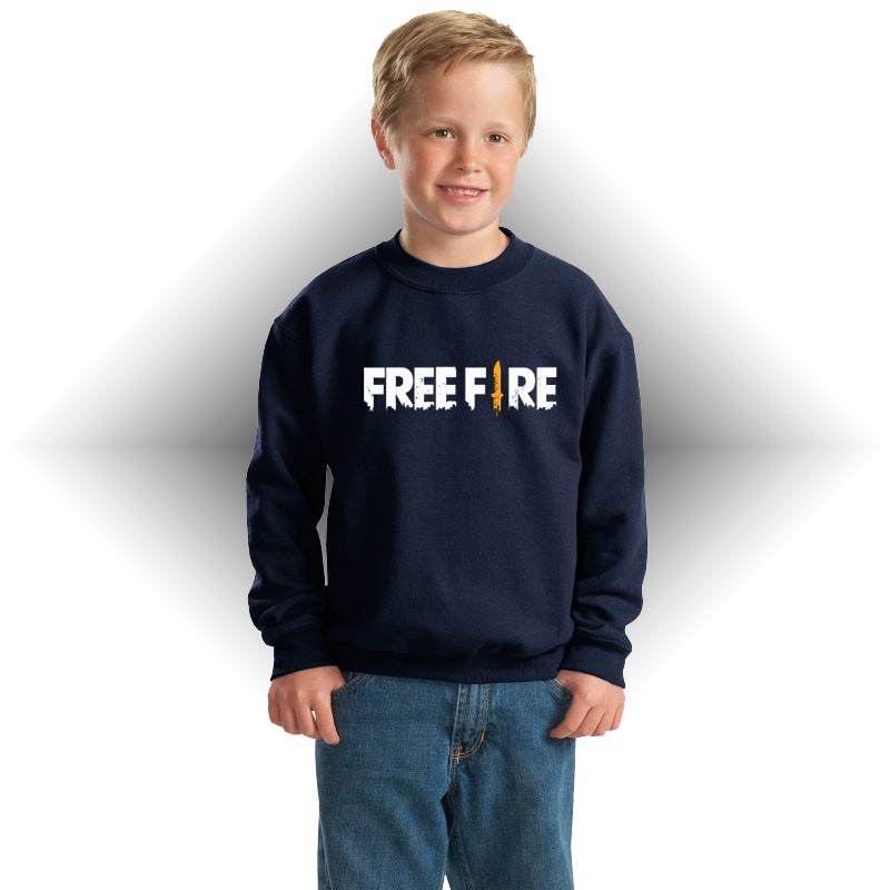 Sweater anak Freefire switer game free fire anak - anak cowok/cewek