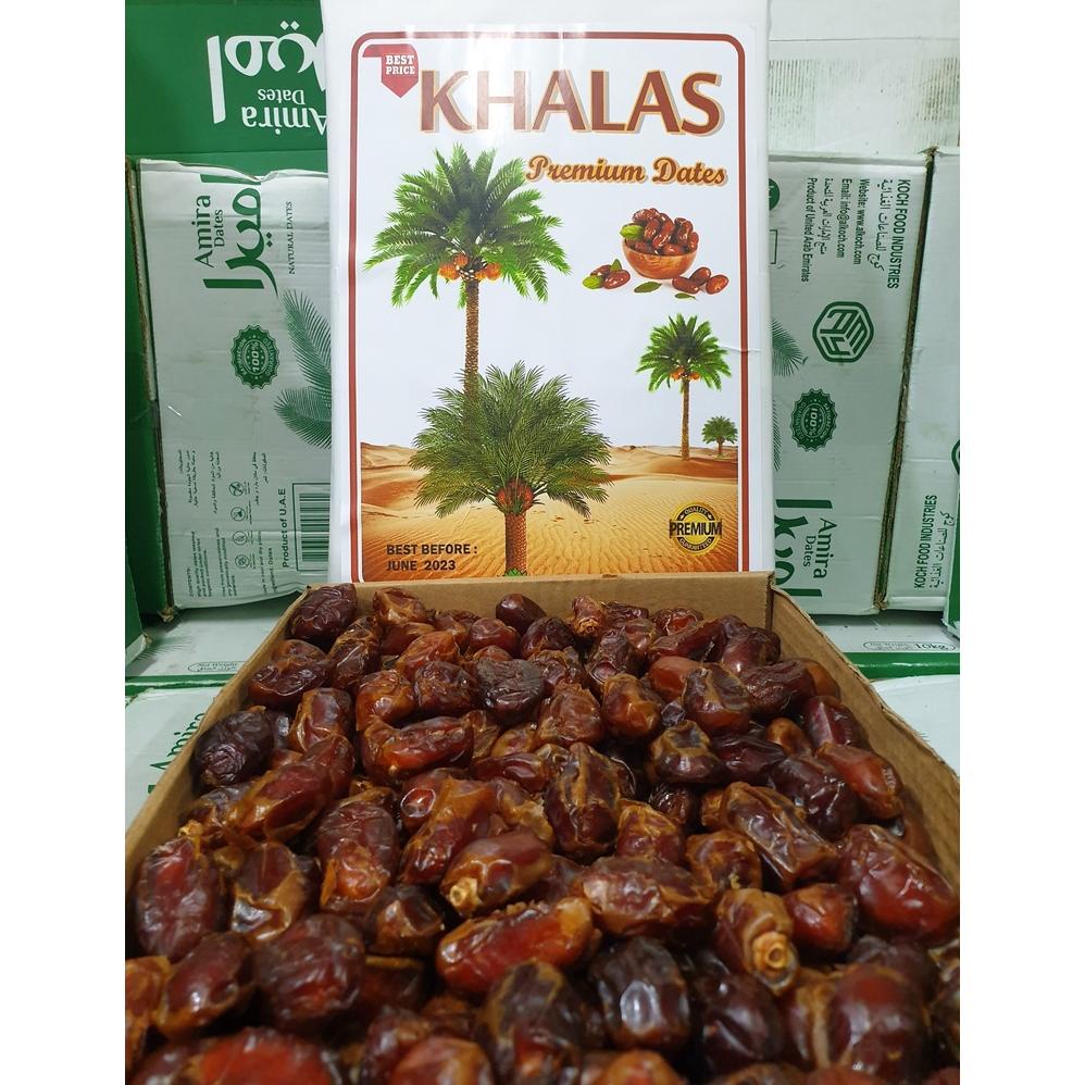 

Kurma Khalas 3kg//Khalas premium// oleh oleh haji dan umroh(exp 2023)