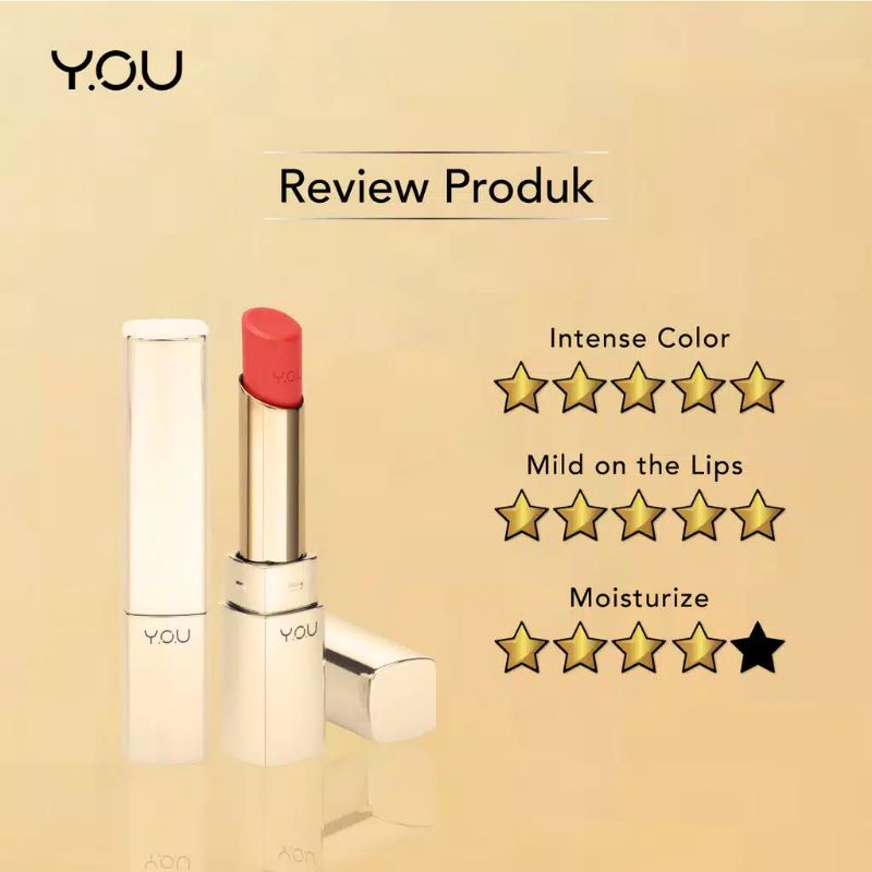 Y.O.U Color Stay Matte Lipstik