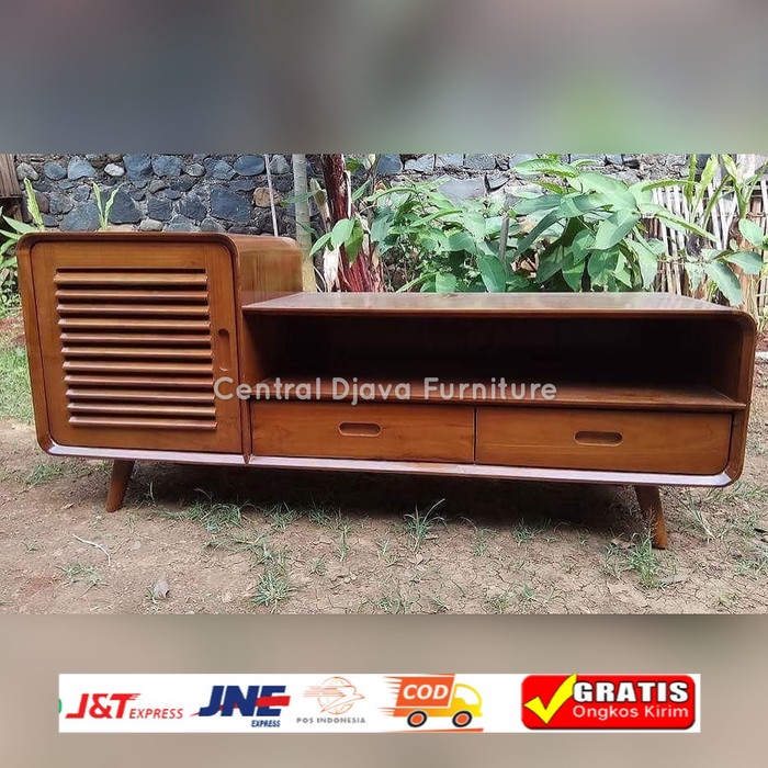 Custom Bufet TV, Pintu Gebyok, Set Kamar Ukir Kayu Jati Mebel Jepara