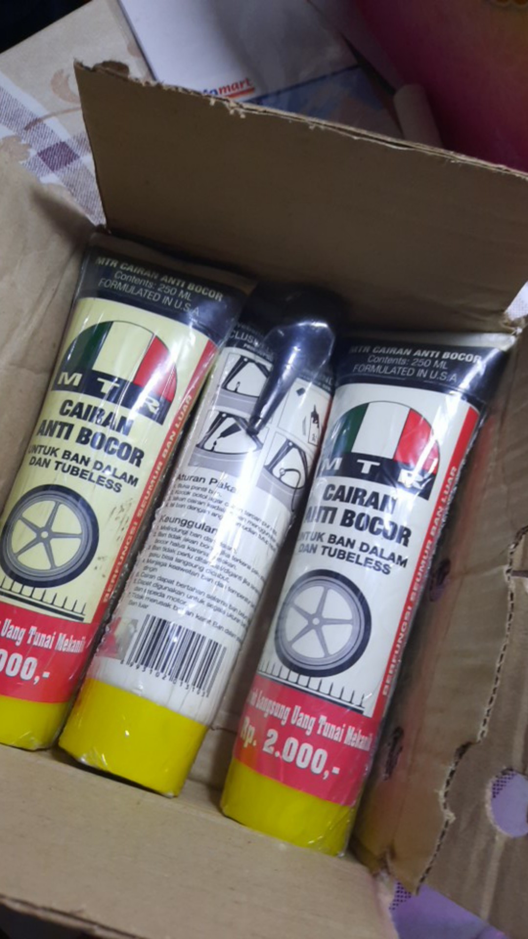 Mtr Cairan Tubeless Anti Bocor 250ml