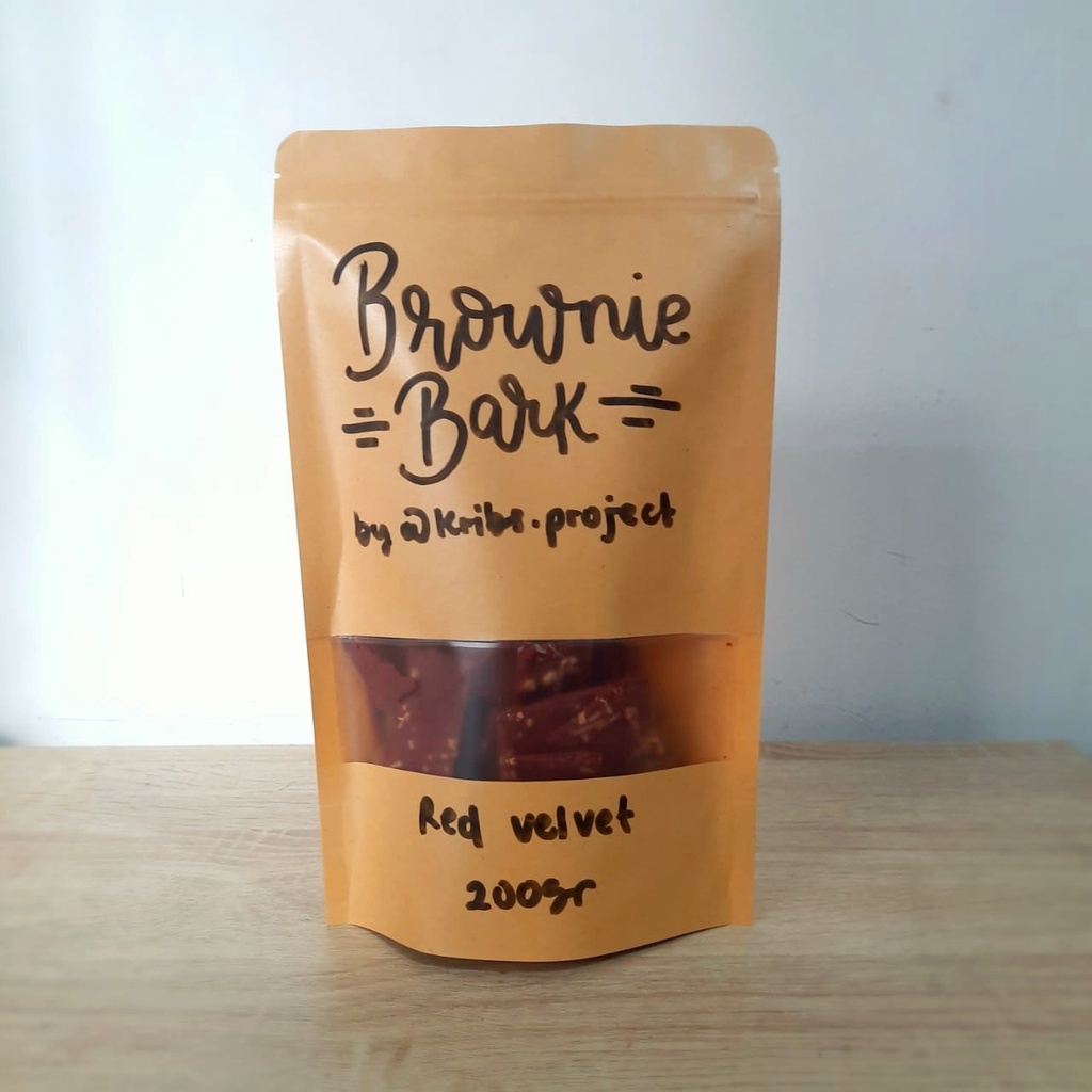 

Kribs.Project - Brownie Bark Red Velvet Brownies Krispi 200gr
