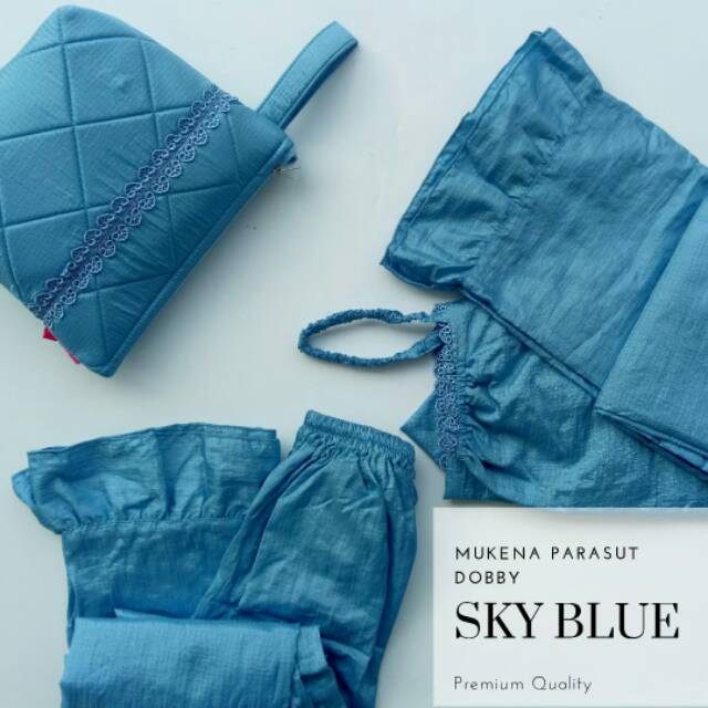 Mukena parasut dobby