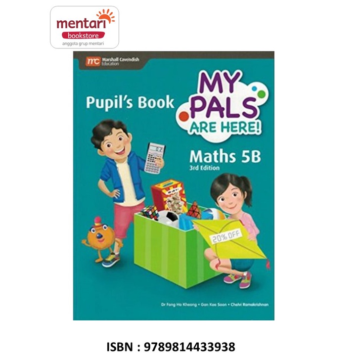 My Pals are Here Maths - Pupil's Book (3rd Edition) | Buku Matematika SD-Pupil's Book 5B