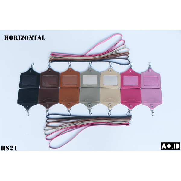 

ID CARD HOLDER KULIT / NAME TAG KULIT HORIZONTAL (RS21)