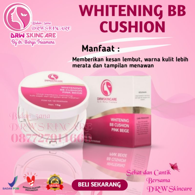 whitening bb cushion drw skincare