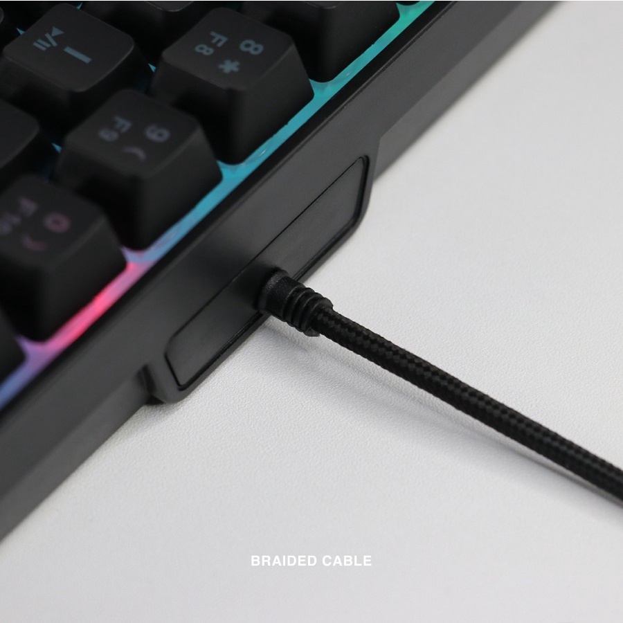 Rexus Keyboard Gaming Mini Battlefire K68M