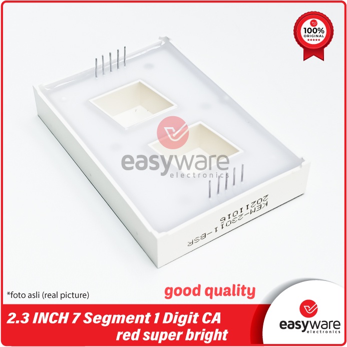 7 Segment 2.3 INCH CA Super Bright KEM Original LED SEVEN SEGMENT