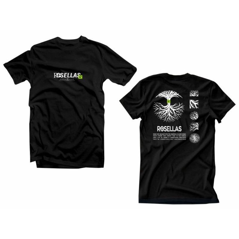 Kaos Distro Pria/Wanita Katun Comped Premium - Rosellas X k-save