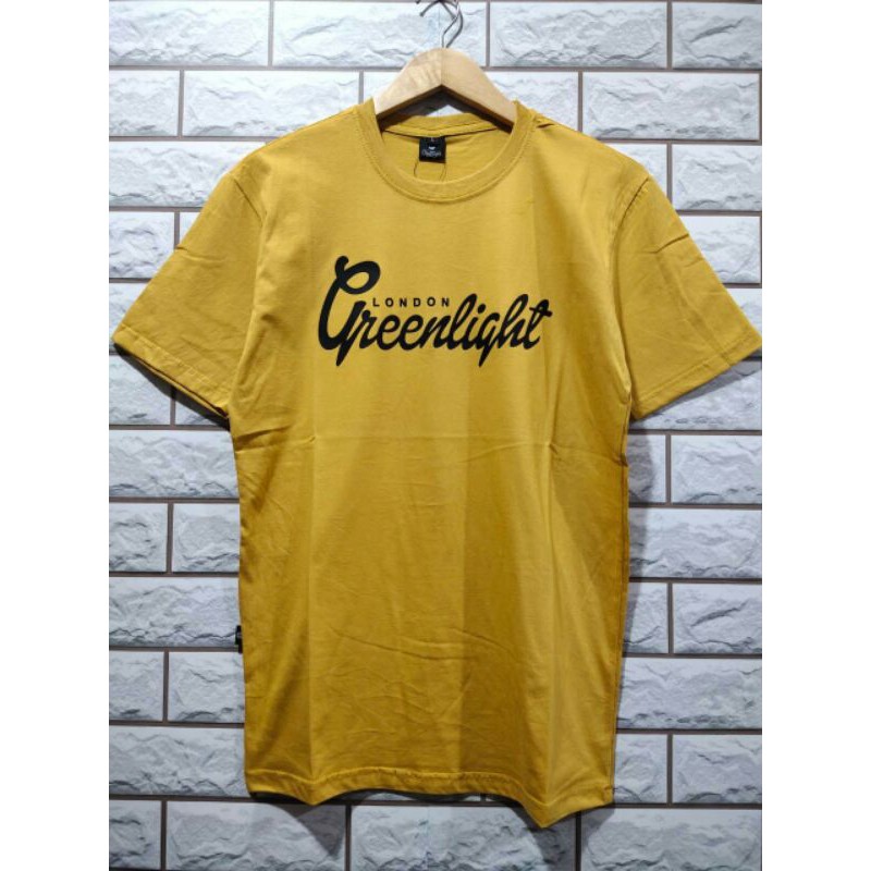 KAOS DISTRO GREENLIGHT,kaos murah kualitas premium standar distro pola rapi bahan adem