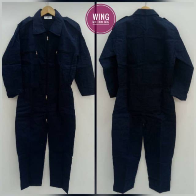 Wearpack Coverall / Baju Bengkel Polos / katelpak / Baju Kerja Proyek