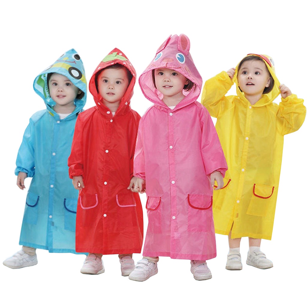 BRGUNIK Jas Hujan Anak Kido Kiddo Imut Imoet Baju Indoplast Jaket Kecil Lucu Jas SD Anak Anak Kecil R759