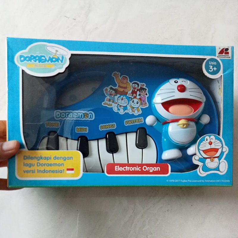 ODM 887 - Mainan Piano Musical Doraemon Bagus Asli Premium ODM887