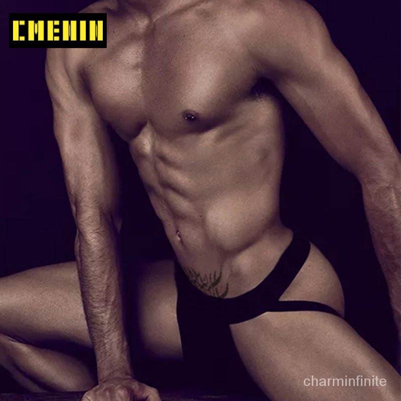 Quick Dry Cotton Gay Men Sexy Underwear Thong Men Jockstrap Fashion Mens Thongs And G Strings Mens U