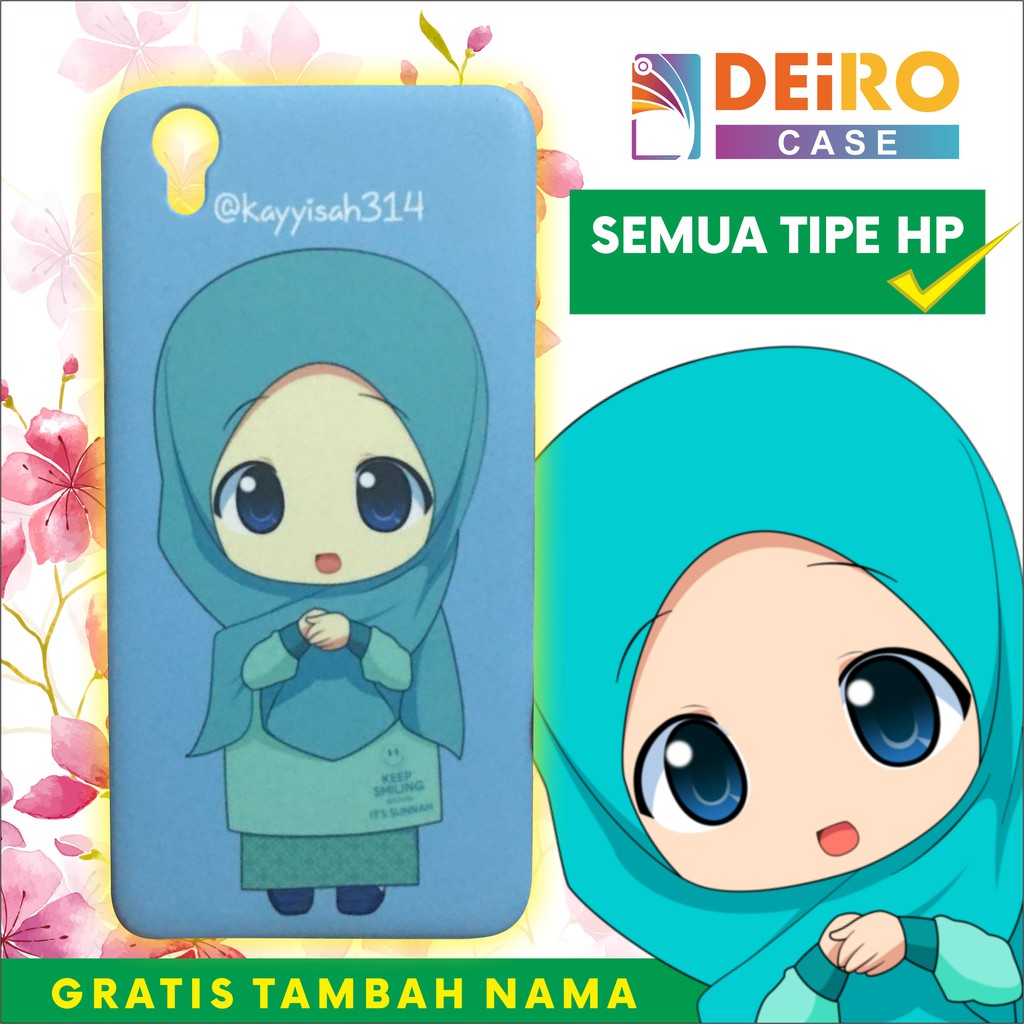  Kartun  Muslimah  Jilbab Biru  Jilbab Gucci