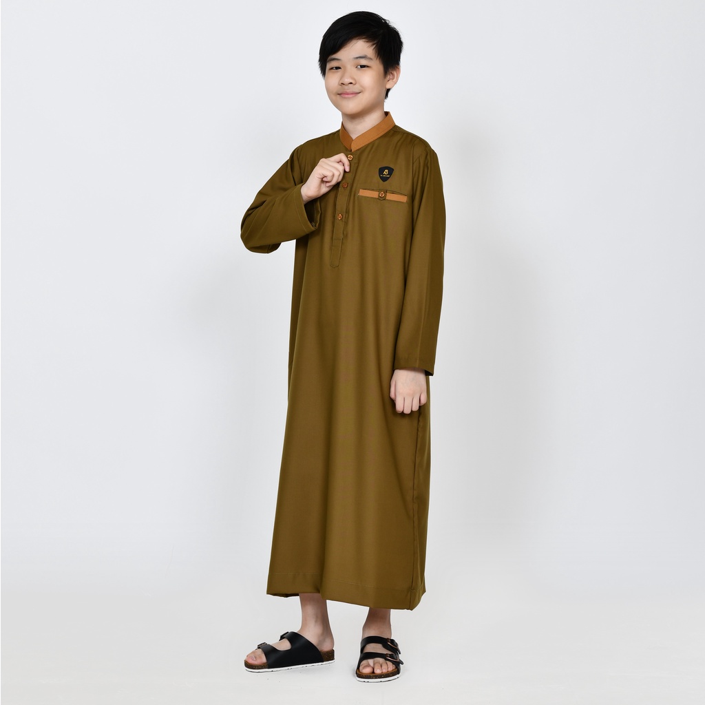 Jubah Anak Gamis Anak Laki Laki 6 - 14 tahun AL BAARI JK-093