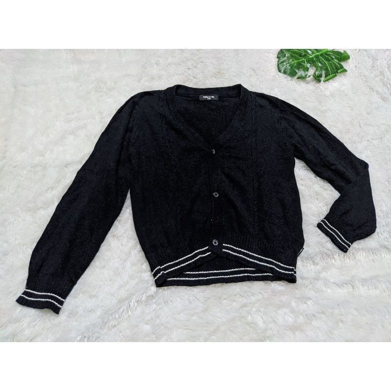 CARDIGAN RAJUT KEPANG COMME CA ISM