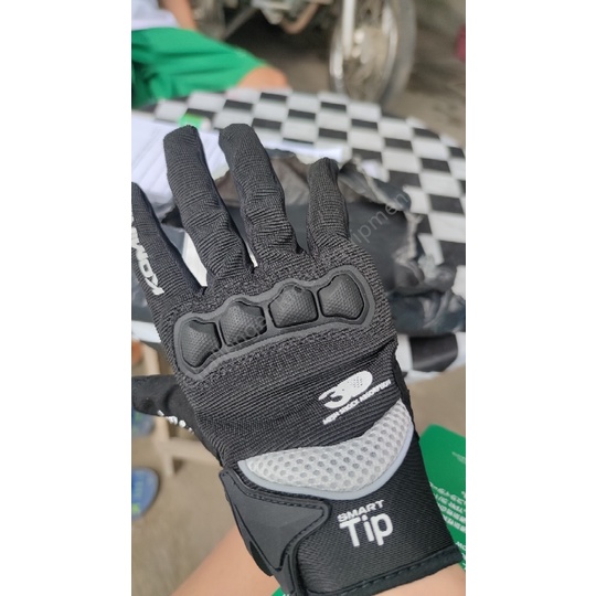 Komine GK162 Sarung Tangan Motor Komine Gloves Full Finger Touch Screen Dukung COD