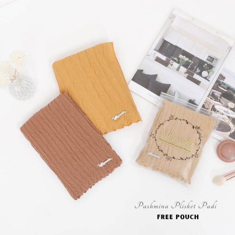 Pashmina Plisket Padi
