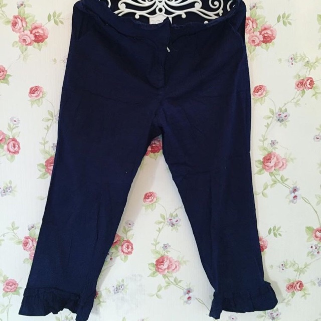 preloved 7/8 celana capri