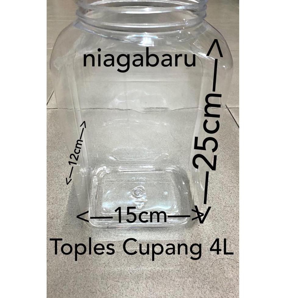 Terbaru 1.1 Toples Ikan Cupang 4 Liter