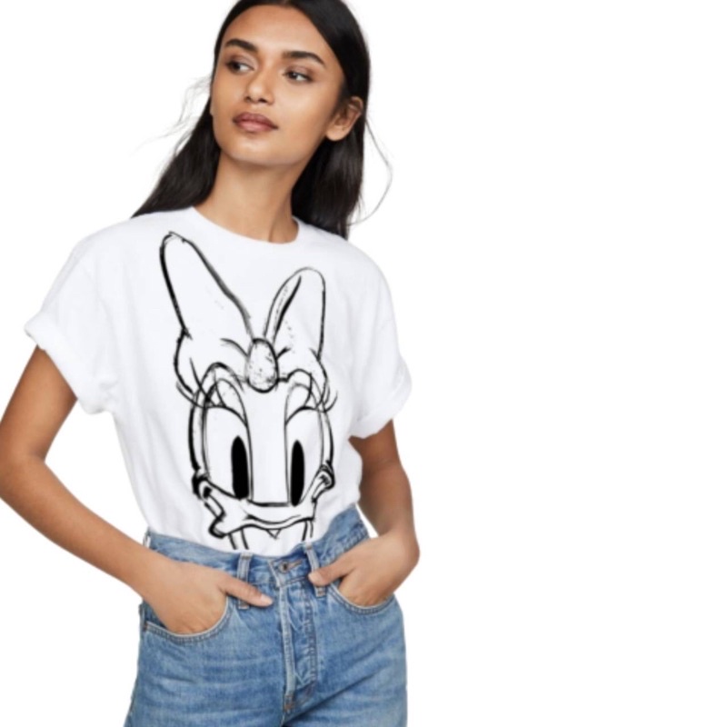 kaos daisy zara x disney
