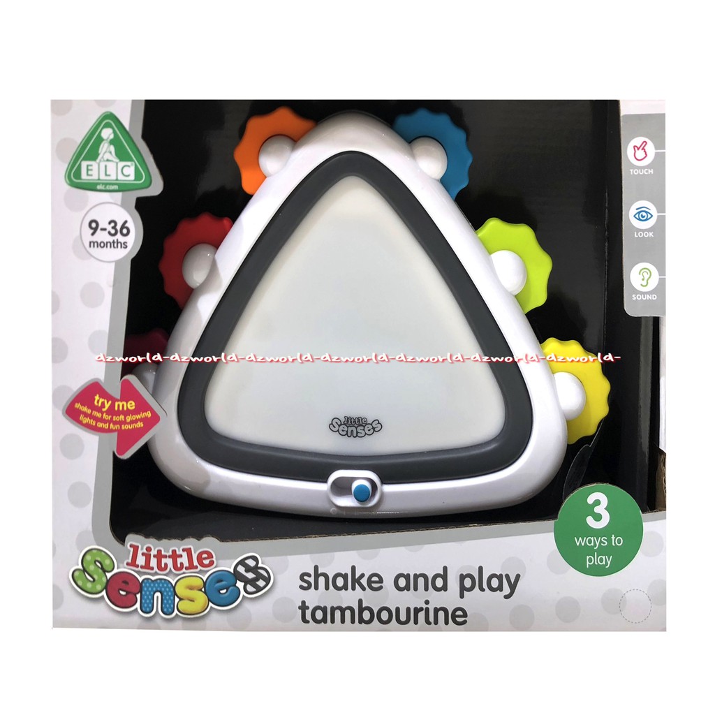 ELC Little Senses 8 Shake And Plaambourine Mainan Bayi Dan Alat Musik