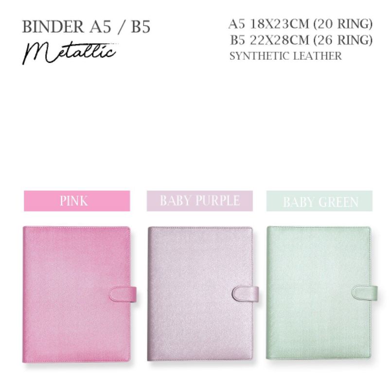 Binder A5 | Custom Binder Kulit | Kado Binder