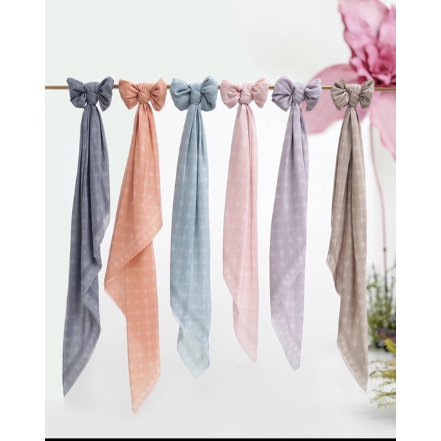 READY JILBAB BUTTONSCARVES XANADU MONOGRAM x RIA MIRANDA