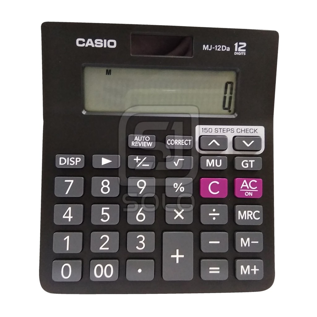 Kalkulator Casio Practical Calculator MJ-12Da original