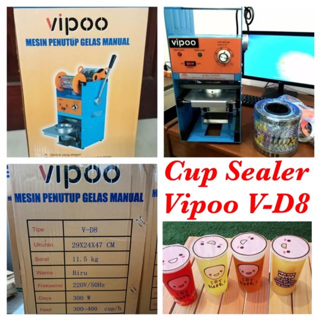 Cup sealer Vipoo VD-8