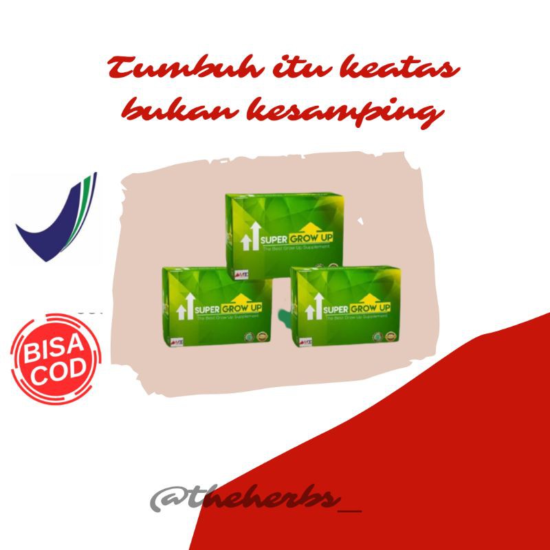 

SUPER GROW UP/ PENINGGI/ SUSU KALSIUM